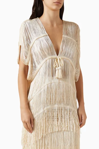 Havanna Fringed Cover-Up