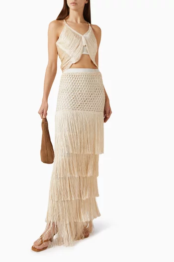 بلوزة سيارا بشرّابات