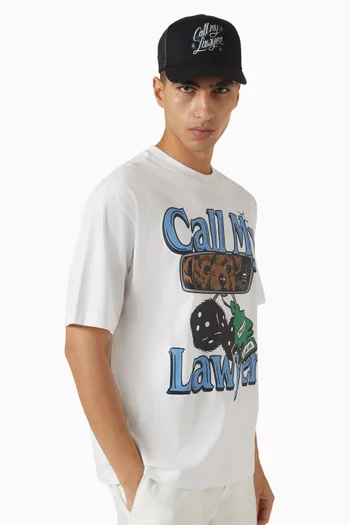 كاب تراكر بعبارة Call My Lawyer