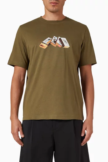 Matchboxes T-shirt in Cotton