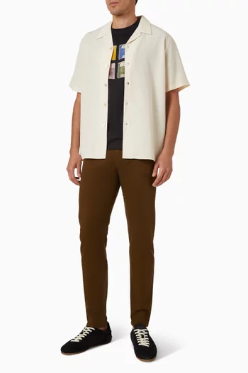 Tapes T-shirt in Cotton