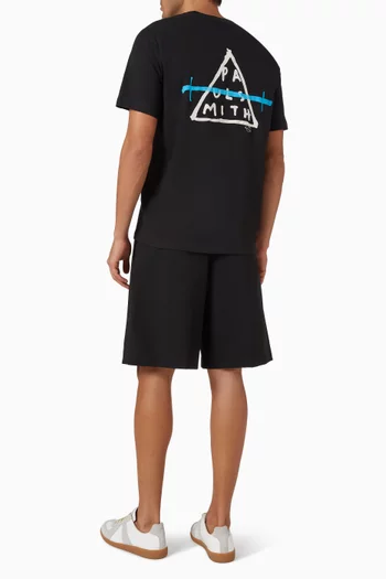 Triangle T-shirt in Cotton