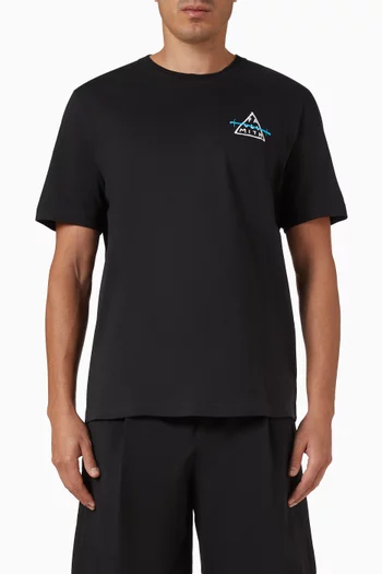 Triangle T-shirt in Cotton