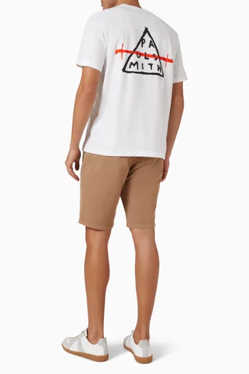 Triangle T-shirt in Cotton