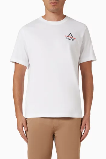 Triangle T-shirt in Cotton