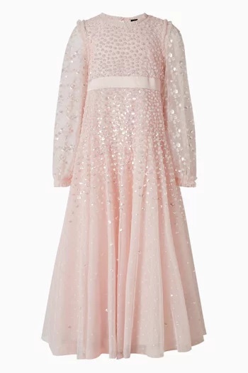 Dappled Sequin Dress