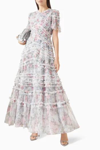 Camille's Garden Amara Ruffle Gown
