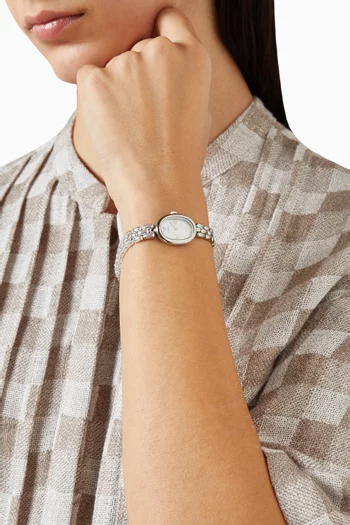 Ophelia Quartz Stainless Steel Watch, 24mm