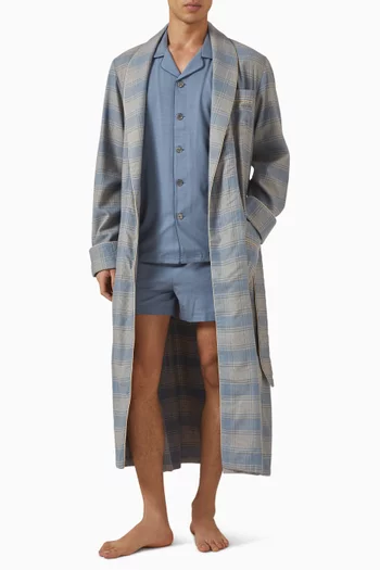 Kelburn 52 Robe in Brushed Cotton