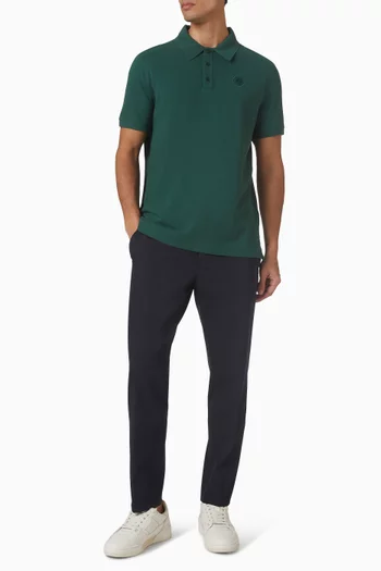 Tonal Disc Beckley Polo Shirt in Cotton