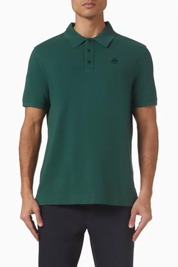 Tonal Disc Beckley Polo Shirt in Cotton