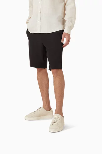 سنيكرز بشعار الماركة بارز الملمس شمواه