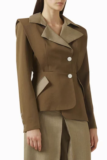 جاكيت بطبقات غابردين