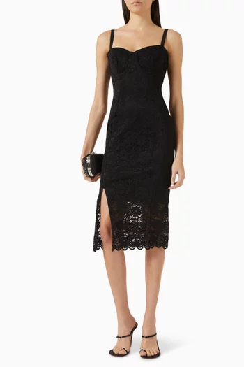 Seamed Lushy Pencil Dress