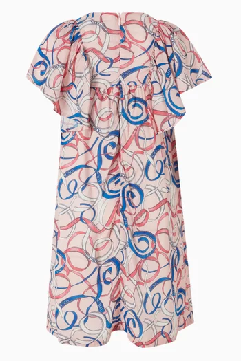 Abstract Art-print Dress