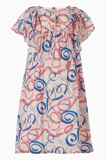 Abstract Art-print Dress