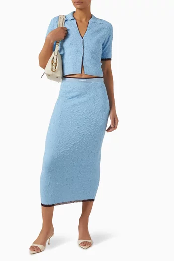 Luna Midi Skirt in Knit