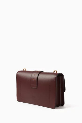 Love One Classic Shoulder Bag in Leather