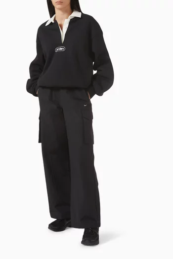 تي شيرت جوردان فلايت رغبي صوف