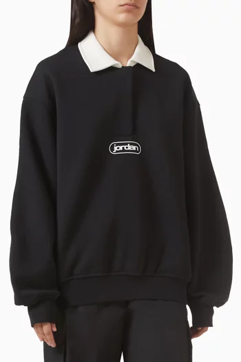 تي شيرت جوردان فلايت رغبي صوف