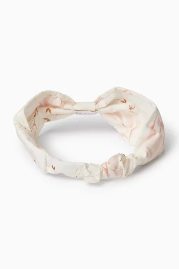 Flower Print Headband
