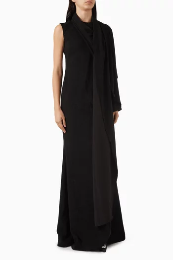 Nguyet Nga Dress in Velvet-cotton