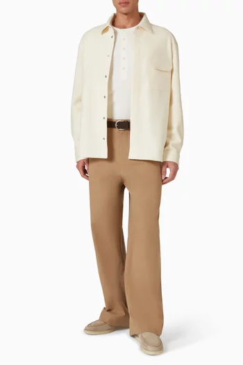 Felted Shirt in Wool-blend