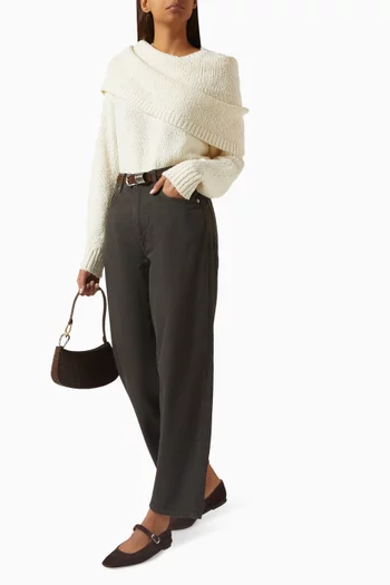 بنطال جينز باي دينم بقصة ساق أسطوانية