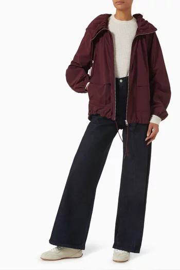 جاكيت باركا بغطاء رأس