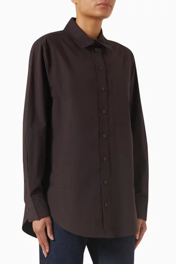 Tailored-fit Shirt in Pima-cotton