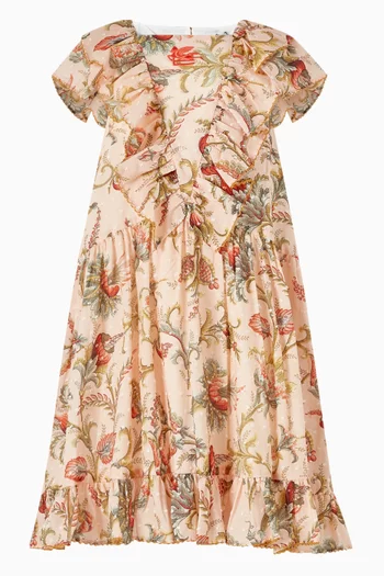 Printed Dress in Cotton