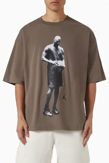 تي شيرت رياضي بتقنية Dri-FIT قطن