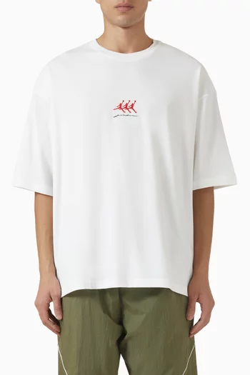 Flight Oversized T-shirt in Cotton