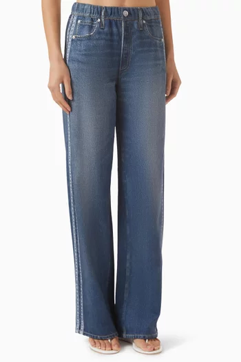 بنطال رياضي ميرامار بخطوط جانبية قطن تيري