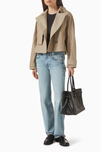 بنطال جينز هارلو بقصة ساق مستقيمة دينم