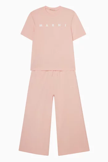 Logo-print T-shirt in Cotton-jersey