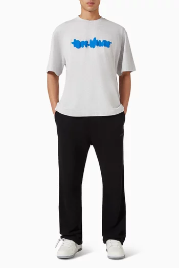 Puffy Type Skate T-shirt in Cotton