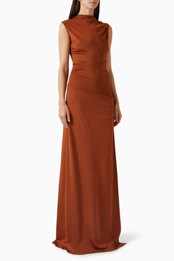 Sans Voix Slit Maxi Dress