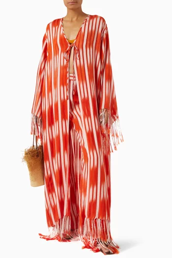 قفطان جوتلاند مزين بنقشة