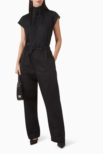 Foulard Top in Viscose Blend