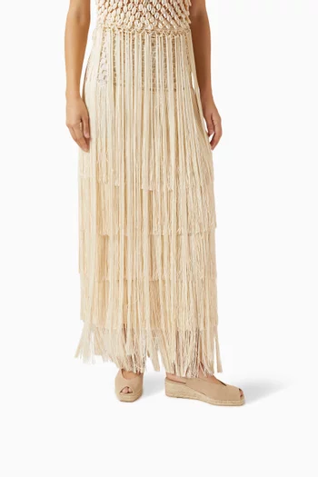 Dosalia 50 Wedge Sandals in Canvas