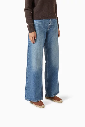 حذاء إسبادريل بادوا بكعب مسطح قنب