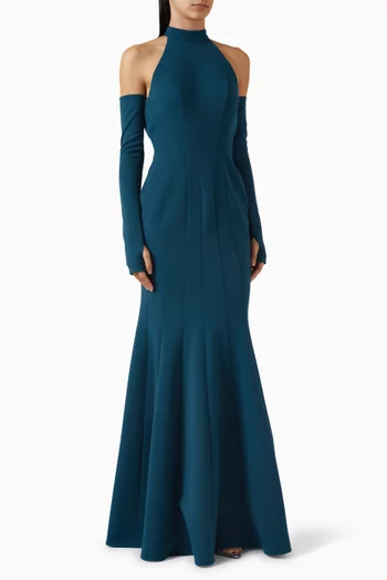 Mermaid Halterneck Dress