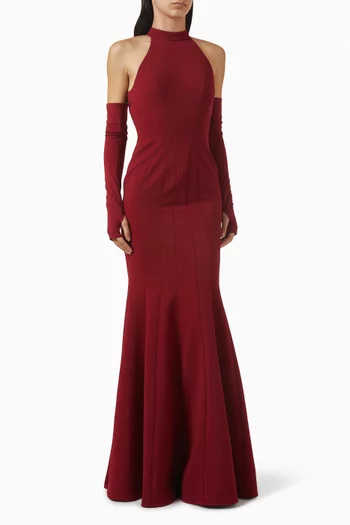 Mermaid Halterneck Dress