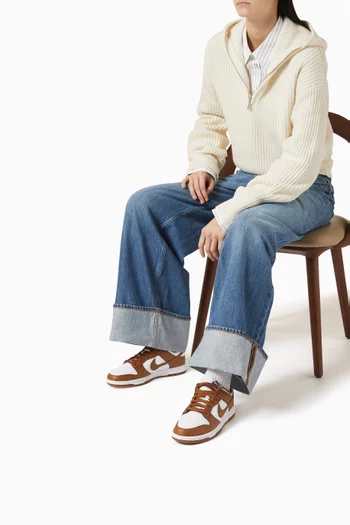 Dunk Low SE Sneakers in Leather