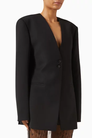 Winsen Collarless Blazer