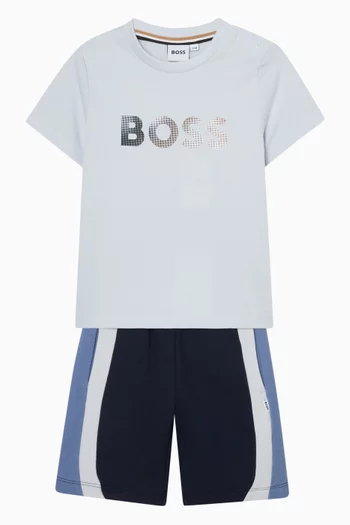 Logo T-shirt in Cotton-jersey