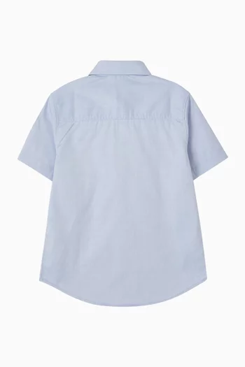 Short-sleeved Shirt in Cotton