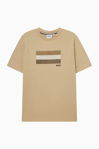 Logo T-shirt in Cotton-jersey