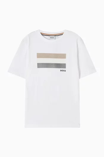 Logo T-shirt in Cotton-jersey